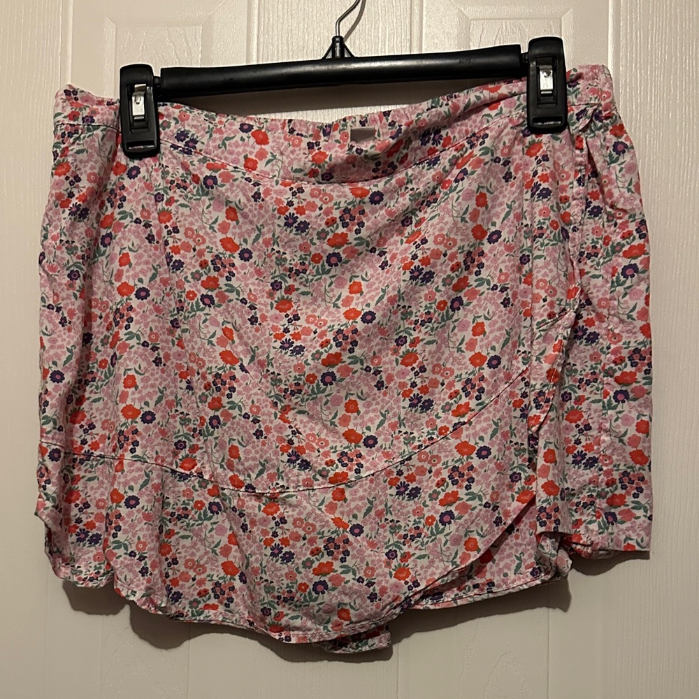 Floral Pink Skort